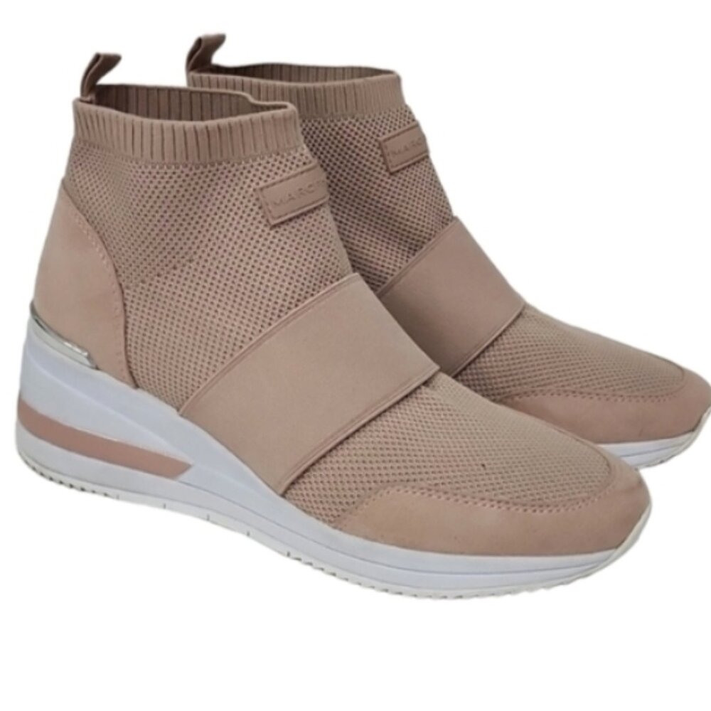 Marc Fisher MFMuscle Pink High Top Sneakers Women's Ultra Comfort Casual Sneaker